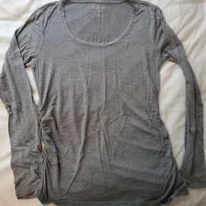 Long sleeve maternity shirt